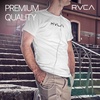 image:imageRVCA Mens Short Sleeve Lightweight Lounge Crew Tee Loungewear Crew NeckWhite