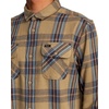 image:imageRVCA Mens Standard Fit Long Sleeve Button Up Flannel ShirtRvca LS FlannelWood