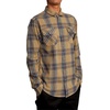 image:imageRVCA Mens Standard Fit Long Sleeve Button Up Flannel ShirtRvca LS FlannelWood