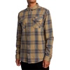 image:imageRVCA Mens Standard Fit Long Sleeve Button Up Flannel ShirtRvca LS FlannelWood