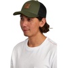 image:imageRVCA Mens Trucker Hat Adjustable Snapback Cap for Streetwear amp Skating Lightweight Breathable AllDay ComfortOlive Va Atw Curved