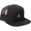 image:imageRVCA Mens Trucker Hat Adjustable Snapback Cap for Streetwear amp Skating Lightweight Breathable AllDay ComfortRvca TruckerBlackWhite