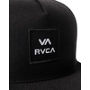 image:imageRVCA Mens Trucker Hat Adjustable Snapback Cap for Streetwear amp Skating Lightweight Breathable AllDay ComfortRvca TruckerBlackWhite