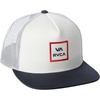 image:imageRVCA Mens Trucker Hat Adjustable Snapback Cap for Streetwear amp Skating Lightweight Breathable AllDay ComfortRvca TruckerWhite WRed