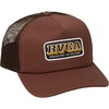 image:imageRVCA Mens Trucker Hat Adjustable Snapback Cap for Streetwear amp Skating Lightweight Breathable AllDay ComfortService Trucker  Chocolate