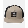 image:imageRVCA Mens Trucker Hat Adjustable Snapback Cap for Streetwear amp Skating Lightweight Breathable AllDay ComfortStone Va Atw Print