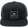 image:imageRVCA Mens Trucker Hat Adjustable Snapback Cap for Streetwear amp Skating Lightweight Breathable AllDay ComfortVa Atw PrintRvca Black