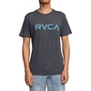 image:imageRVCA Mens Red Stitch Graphic Crew TShirtBig RvcaBlack 2