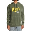 image:imageRVCA Mens Regular Fit Screen Fleece HoodieHex ScriptElm Green