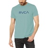 image:imageRVCA Mens Short Sleeve Lightweight Lounge Crew Tee Loungewear Crew NeckOcean Wave