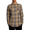 image:imageRVCA Mens Standard Fit Long Sleeve Button Up Flannel ShirtRvca LS FlannelWood