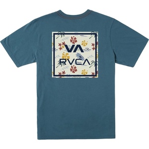 image:imageRVCA Mens Graphic Short Sleeve Crew Neck Tee ShirtDuck Blue Va Atw