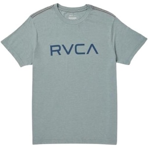 image:imageRVCA Mens Red Stitch Graphic Crew TShirtBig Rvca  Lead