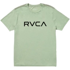 image:imageRVCA Mens Red Stitch Graphic Crew TShirtGranite Green