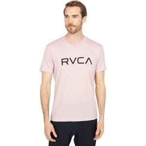 image:imageRVCA Mens Red Stitch Graphic Crew TShirtPale Mauve S125