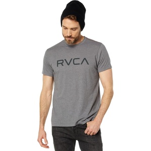 image:imageRVCA Mens Red Stitch Graphic Crew TShirtSmoke Black