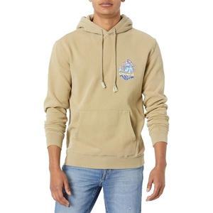 image:imageRVCA Mens Regular Fit Screen Fleece HoodieMushi KidSilver Bleach