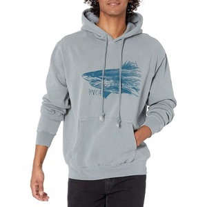 image:imageRVCA Mens Regular Fit Screen Fleece HoodieSea SongMonument