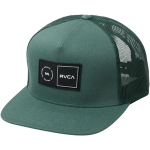 image:imageRVCA Mens Trucker Hat Adjustable Snapback Cap for Streetwear amp Skating Lightweight Breathable AllDay ComfortBalsam Green