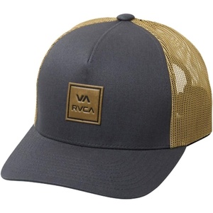 image:imageRVCA Mens Trucker Hat Adjustable Snapback Cap for Streetwear amp Skating Lightweight Breathable AllDay ComfortCharcoal