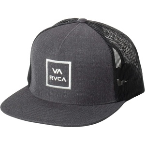 image:imageRVCA Mens Trucker Hat Adjustable Snapback Cap for Streetwear amp Skating Lightweight Breathable AllDay ComfortRvca TruckerCharcoal HeatherBlack