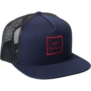 image:imageRVCA Mens Trucker Hat Adjustable Snapback Cap for Streetwear amp Skating Lightweight Breathable AllDay ComfortRvca TruckerNavyRed
