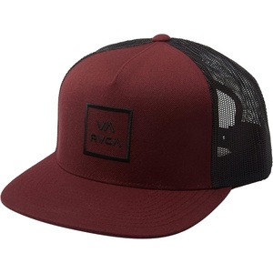 image:imageRVCA Mens Trucker Hat Adjustable Snapback Cap for Streetwear amp Skating Lightweight Breathable AllDay ComfortRvca TruckerWine