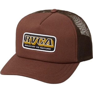 image:imageRVCA Mens Trucker Hat Adjustable Snapback Cap for Streetwear amp Skating Lightweight Breathable AllDay ComfortService Trucker  Chocolate