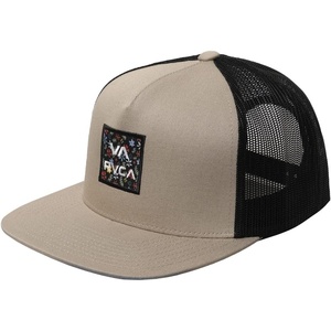 image:imageRVCA Mens Trucker Hat Adjustable Snapback Cap for Streetwear amp Skating Lightweight Breathable AllDay ComfortStone Va Atw Print