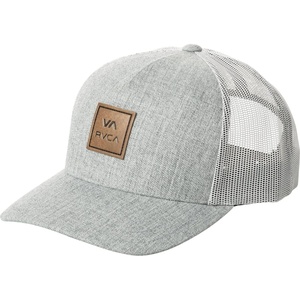 image:imageRVCA Mens Trucker Hat Adjustable Snapback Cap for Streetwear amp Skating Lightweight Breathable AllDay ComfortVa Atw Curved BrimHeather Grey