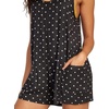 image:imageRVCA Womens Marina Romper CoverupMarina CoverupBlack Stripe