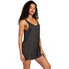 image:imageRVCA Womens Marina Romper CoverupMarina CoverupBlack Stripe