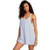 image:imageRVCA Womens Marina Romper CoverupMarina CoverupBlue Yonder