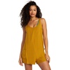 image:imageRVCA Womens Marina Romper CoverupMarina CoverupBronze Mist