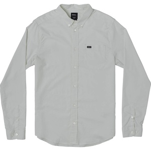 image:imageRVCA Boys Short Sleeve Slim Fit Woven Button UpThatll Do Stretch LsBalsam Green