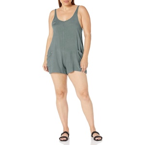 image:imageRVCA Womens Marina Romper CoverupGrey