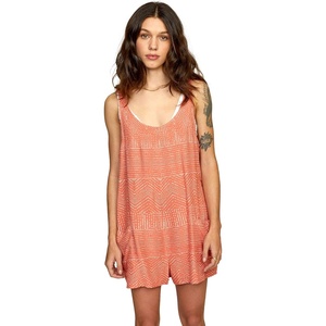 image:imageRVCA Womens Marina Romper CoverupMarina CoverupPeach