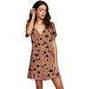 image:imageRVCA Womens Avery Woven Short Sleeve DressAvery DressCanyon Rose