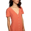 image:imageRVCA Womens Avery Woven Short Sleeve DressAvery DressPeach