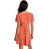 image:imageRVCA Womens Avery Woven Short Sleeve DressAvery DressPeach