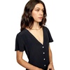 image:imageRVCA Womens Avery Woven Short Sleeve DressAvery DressRvca Black