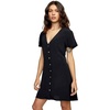 image:imageRVCA Womens Avery Woven Short Sleeve DressAvery DressRvca Black