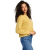 image:imageRVCA Womens Graphic Fleece Pullover Crew Neck SweatshirtScryptVintage Gold