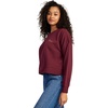 image:imageRVCA Womens Graphic Fleece Pullover Crew Neck SweatshirtScryptWine