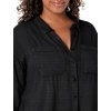 image:imageRVCA Womens Solstice Button Up CoverupSolstice Button UpRvca Black