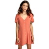 image:imageRVCA Womens Avery Woven Short Sleeve DressAvery DressPeach