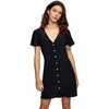 image:imageRVCA Womens Avery Woven Short Sleeve DressAvery DressRvca Black