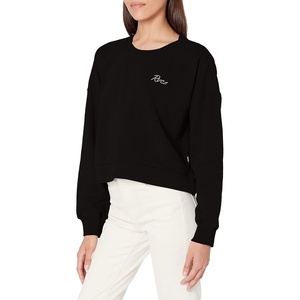 image:imageRVCA Womens Graphic Fleece Pullover Crew Neck SweatshirtScryptBlack