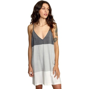 image:imageRVCA Womens Jade Woven Spaghetti Strap DressCloud