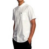 image:imageRVCA Mens Slim Fit Short Sleeve Oxford Stretch Woven Button Up ShirtRvca SS Stretch OxfordWhite Micro